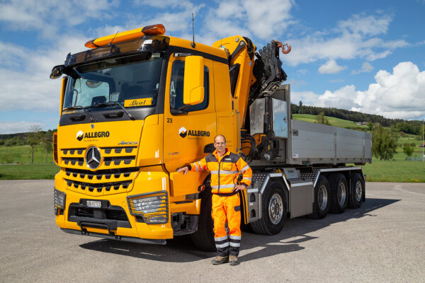 Aregger Unternehmen Gruppe Allegro Transport Intro